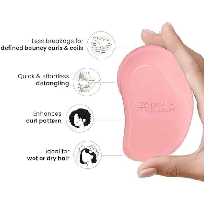 Tangle Teezer The Original Thick & Curly Pink Punch - Image 4